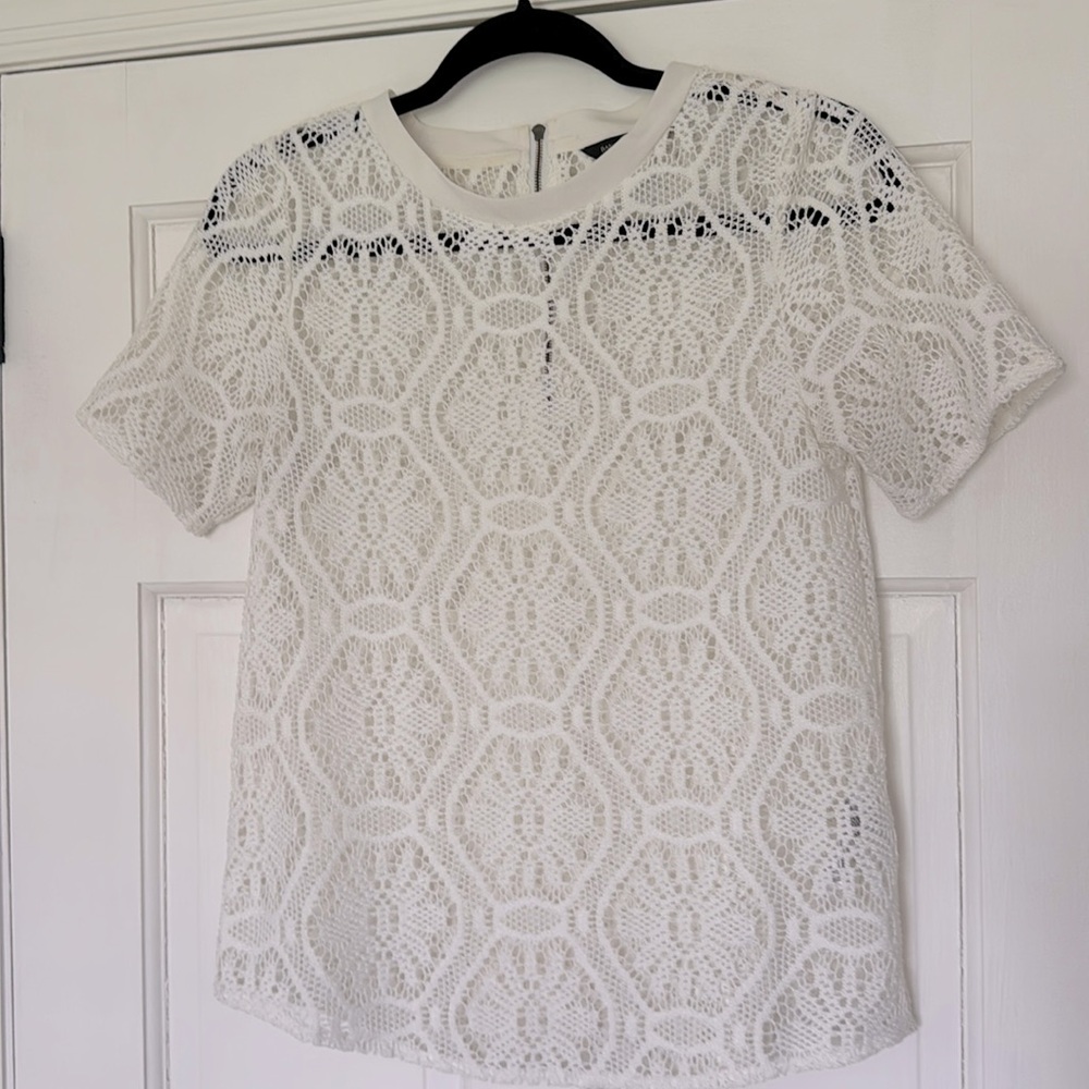 Banana Republic Daisy Crochet top, size XS